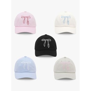 deary ribbon ball cap_5 colors