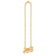 [925 silver] KNOT FEMININE GOLD NECKLACE