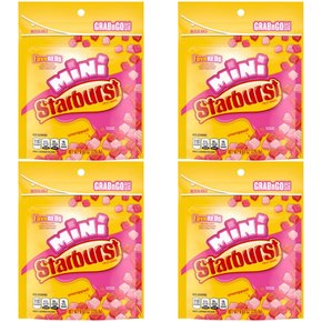 스타버스트 Favereds 과일맛 구미 캔디 젤리 Starburst Gummy Candy 226.8g 4개