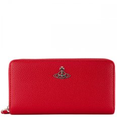 [비비안 웨스트 우드] Vivienne Westwood 긴 지갑 51050001 01229 여성 H401PF RED 레드 []