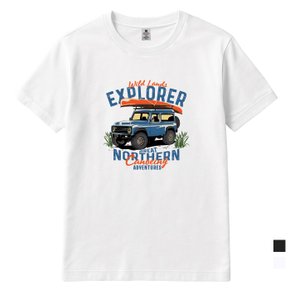 EXPLORER 라운드 남여공용 반팔C 컬러