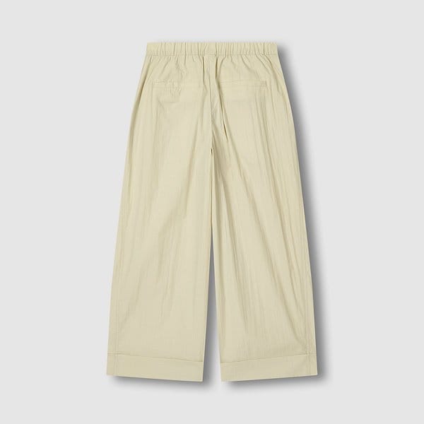 여 사각사각 턴업 팬츠 J126201065011