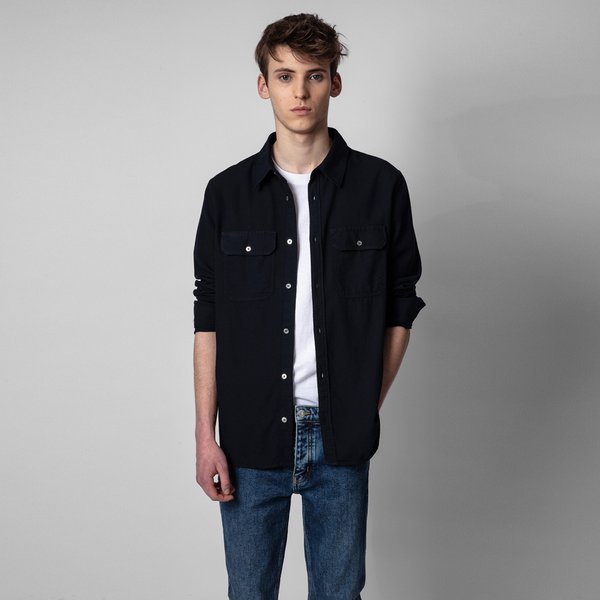 [여주점] 맨즈 코튼 셔츠 Stan Cotton Shirts ZE2SMCTSH003Z89