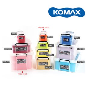 네오박스 400(40L) 2개 632X437X226mm 리빙박스정리함
