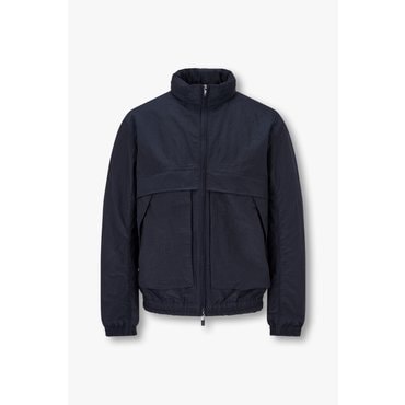 ARMANI EXCHANGE AX 남성 나일론 블렌드 히든 후드 자켓- 다크 네이비(A415110010)