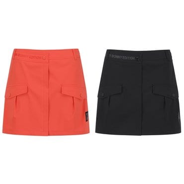 마스터바니 25S/S(421E1PC204)여성 페이크 랩로고 큐롯 스커트