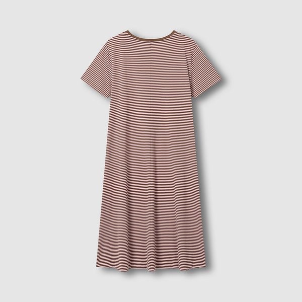 여 소프트 반팔 파자마 원피스 J206203067065