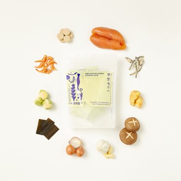 맛의명태자 더바로명란 한알육수 1팩 개별포장 코인 동전 만능 조미료