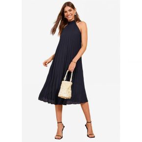 5104074 Friends Like These HALTER NECK MIDI-REGULAR FIT - Day dress navy blue