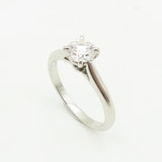 고이비토 중고명품 까르띠에 솔리테어 0.55CT 다이아 반지 K5674C