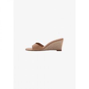 5074569 Mango Heeled mules - crudo