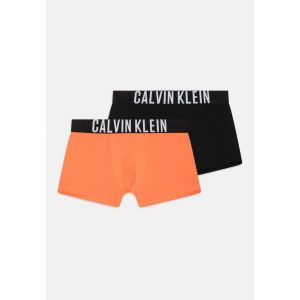 Calvin Klein 키즈 캘빈 클라인 언더웨어 트렁크 2 팩 - 바지 - dangerorange/black 8502806