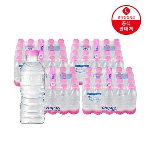 [본사직영] 아이시스8.0 ECO(무라벨) 300ml  x 80펫 (20펫 * 4박스)