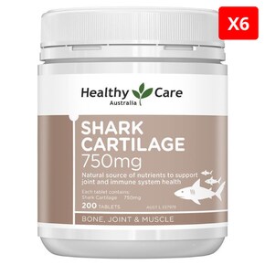 상어연골 750mg 200정 X6개