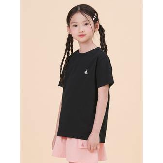 빈폴키즈 *SSG몰특가*[BEANPOLE KIDS] 베이직 티셔츠 2PACK SET  블랙 (BI4442U045)