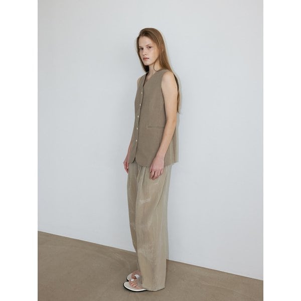 LEBED COTTON VEST (MOSS)