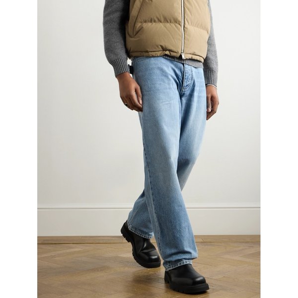 해독 인트레치아토 가죽 부츠 1647597356908949