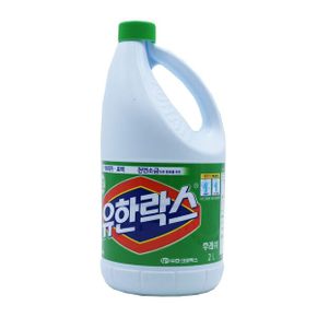 유한락스 후레쉬 2L 용기 세면대청소