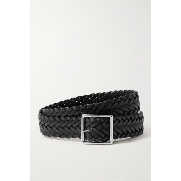 닐리 로탄 니콜라 브레이디드 가죽 벨트 46376663162970705
