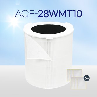 환경필터 [호환] 쿠쿠 공기청정기 필터 ACF-28WMT10 필터세이퍼 6장 AC-28W 전용