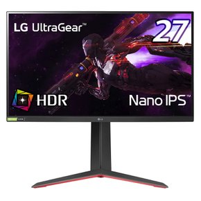 LG UltraGear 27GP83B-B IPS1ms(GtoG)165HzDCI-P3 98%G-SYNC Compatible, Freesync PremiumHDR