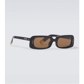 Les Lunettes Azzuro 렉탱귤러 선글라스 P00942104