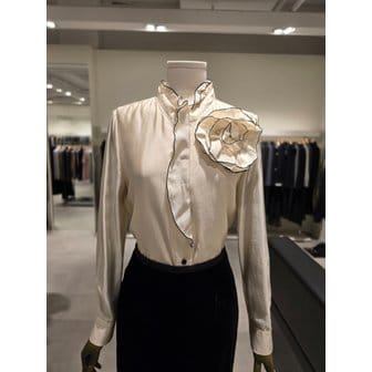 지고트 [파주점] 글로시 플라워 블라우스 JPAA0BL469