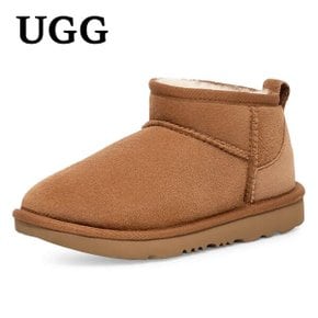 [어그] UGG 키즈 여성 클래식 울트라 미니 체스트넛 1130750K-CHE