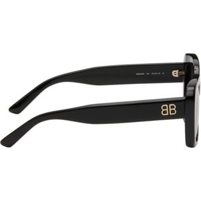 블랙 스퀘어 선글라스 BB0295SK-001 BLACK-BLACK-GREY