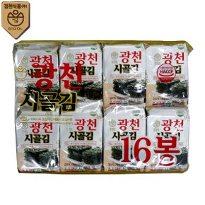 언제먹어도맛있는~[김이라면시골들기름김4g*16봉]/[광천시골김4g*16봉]