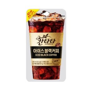 칸타타 아이스 블랙커피 230ml x 10팩