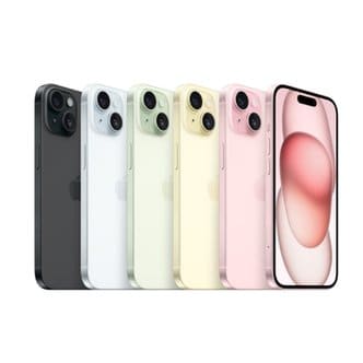 APPLE 2023 Apple iPhone 15 128GB/256GB/512GB 애플 아이폰 15 미개봉/물리듀얼심/관부가세포함