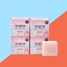 온더바디 세수비누 촉촉한 휘핑비누 90g4입