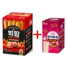 롯데 빅팜불닭1200g+문어콕콕600g 기획 간식 소시지 키스틱 주전부리