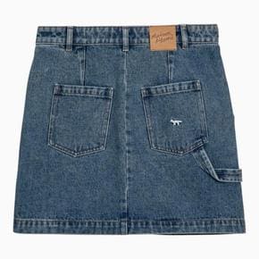 24SS 메종키츠네 숏팬츠 MW01505WW5023 P413 Denim