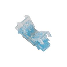 제이큐 심선접속자(메뚜기 커넥터) 직젤 타입 랜선연결-블루