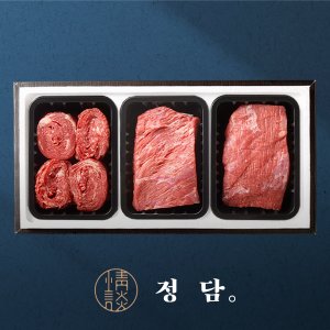 SSG정담 [바로배송][SSG 정담][냉장/1+][농협횡성한우]정육혼합세트1호 (불고기/국거리/장조림) / 1.5kg