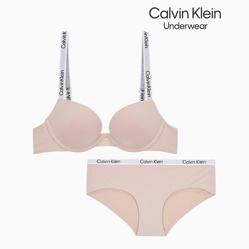 Calvin Klein Underwear 여성 테일러드 로고 SET(QF6866AD-QF6867AD-TRN)