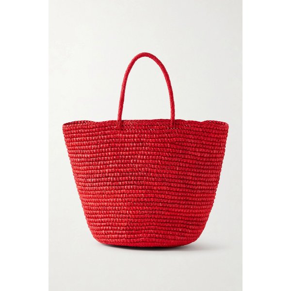 라지 스트로 토트백 레드 46376663163043969