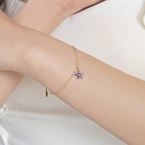 [rorojewelry]블러썸 참 / 18k 팔찌
