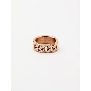 Duality Chained Ring Rose Gold JDR21RG001