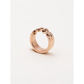 Duality Chained Ring Rose Gold JDR21RG001