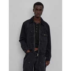 work domingo denim jacket_black