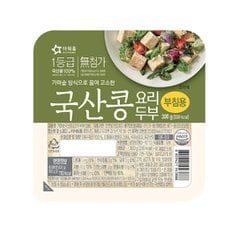 아워홈 가마솥 국산콩두부 부침용 300g x6개.