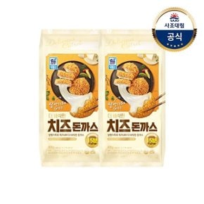 [대림냉동] 더 바삭한 돈까스 420g x2개 /통등심/치즈