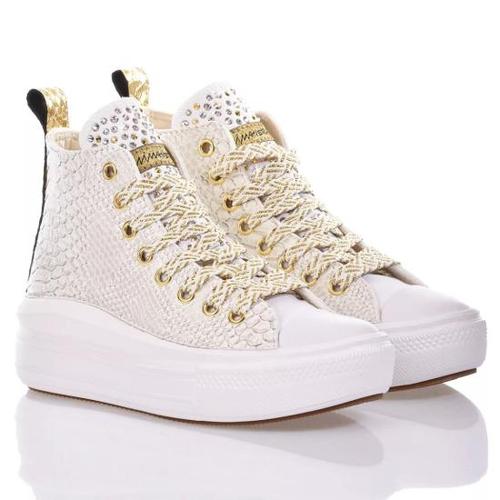 컨버스 스니커즈 2691 CONVERSE MOVE GOLD SKIN White