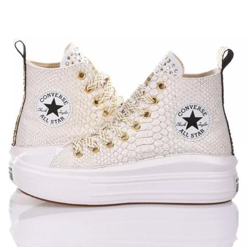 컨버스 스니커즈 2691 CONVERSE MOVE GOLD SKIN White