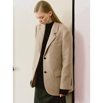 FRONTROW Oversized Wool Tailored Jacket_2color