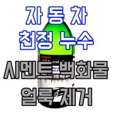 자동차 콘크리트 제거제 시멘트물 백화 제거 클리너