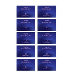 아모레 카운셀러 벨벳 퍼퓸드 솝 세안비누 80g x 10개